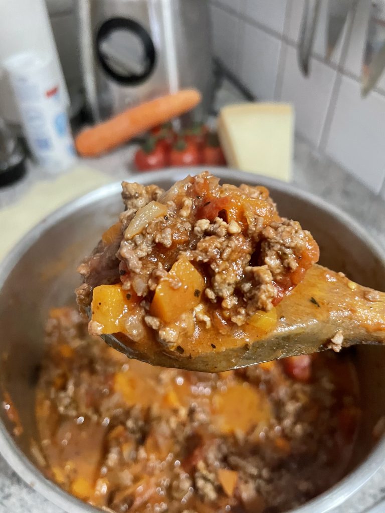 Fertig ist unser Ragù