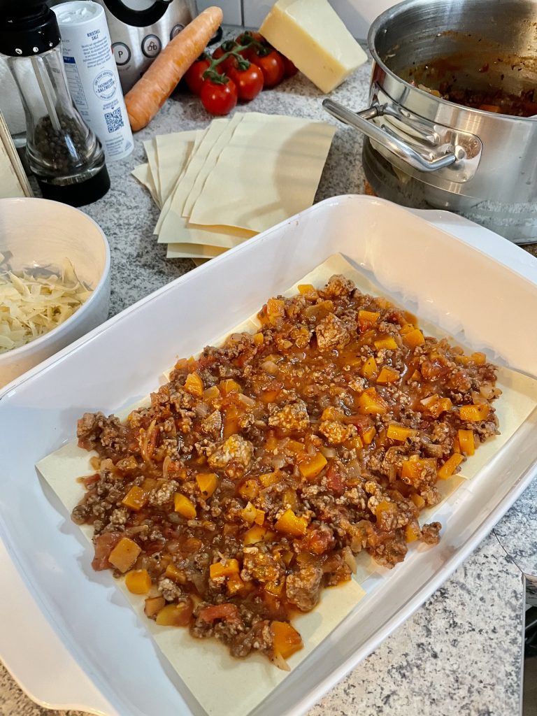 Lasagne schichten